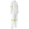 Safety Polycotton Boiler Suit - Reflective Arms Legs & Back - Yellow Tape - Image 10