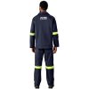 Artisan Premium 100% Cotton Jacket - Reflective Arms - Yellow Tape - Image 6