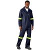 Artisan Premium 100% Cotton Jacket - Reflective Arms - Yellow Tape - Image 9