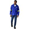 Artisan Premium 100% Cotton Jacket - Reflective Arms - Yellow Tape - Image 25