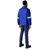 Artisan Premium 100% Cotton Jacket - Reflective Arms - Yellow Tape - Image 14