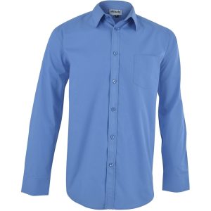 Mens Long Sleeve Haiden Shirt – Light Blue