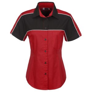 Ladies Daytona Pitt Shirt – Red
