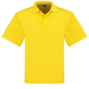 Mens Elemental Golf Shirt – Yellow