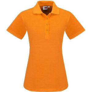 Ladies Elemental Golf Shirt – Orange