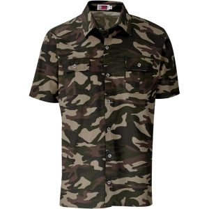 Mens Short Sleeve Wildstone Shirt – Camouflage