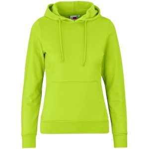 Ladies Omega Hooded Sweater – Lime