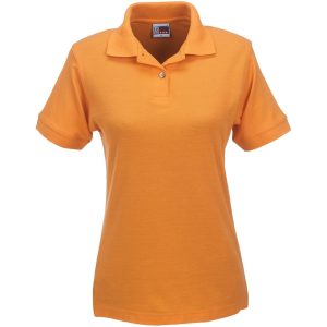 Ladies Boston Golf Shirt – Orange