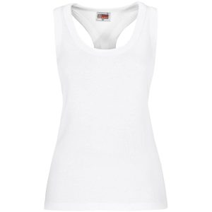 Ladies Maui Racerback Top – White