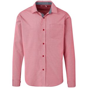 Mens Long Sleeve Coventry Shirt – Red