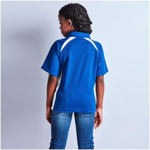 Kids Splice Golf Shirt – Royal Blue