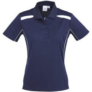Ladies United Golf Shirt – Navy