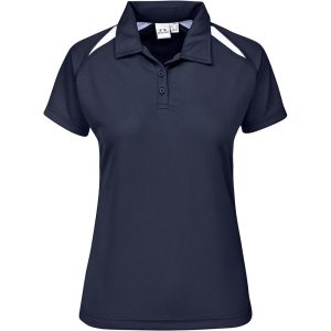 Ladies Splice Golf Shirt – Navy