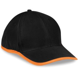 Soho Cap – 6 Panel – ORANGE