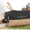 Okiyo Koruku Cork & Cotton Toiletry Bag - Image 7