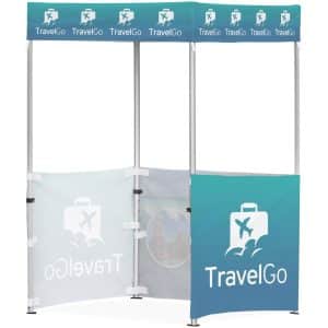 Ovation Sublimated Gazebo 1.5m X 1.5m – 3 Half-Wall Skins