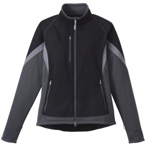 Ladies Jozani Hybrid Softshell Jacket – Black