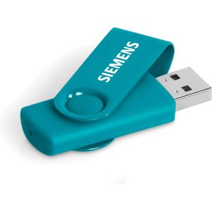Axis Gyro Flash Drive – 8GB – Turquoise