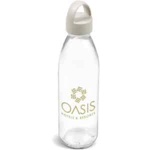 Kooshty Swing Glass Water Bottle – 650ml – Cream