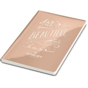 Reflections A5 Soft Cover Notebook – Rose Gold
