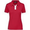 Ladies Contest Golf Shirt - Red - Image 2