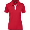Ladies Contest Golf Shirt - Red - Image 4
