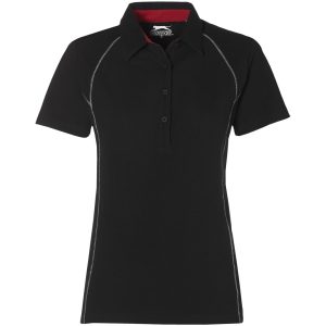 Ladies Victory Golf Shirt – Black