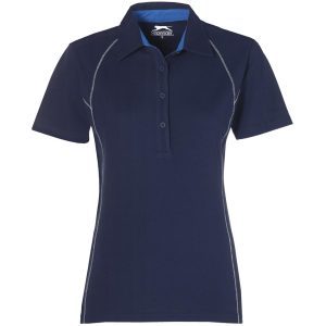 Ladies Victory Golf Shirt – – Navy