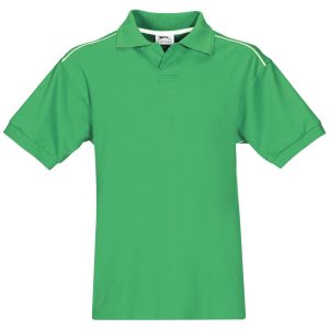 Mens Backhand Golf Shirt – Green
