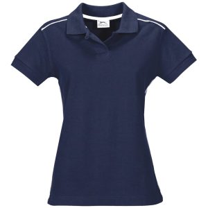 Ladies Backhand Golf Shirt – Navy
