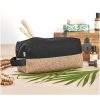 Okiyo Koruku Cork & Cotton Toiletry Bag - Image 4