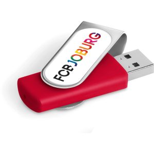 Axis Dome Flash Drive – 8GB – Red
