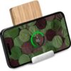 Okiyo Hakka Bamboo & Recycled Aluminium Wireless Charging Phone Stand - Image 6
