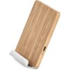 Okiyo Hakka Bamboo & Recycled Aluminium Wireless Charging Phone Stand - Image 3