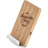 Okiyo Hakka Bamboo & Recycled Aluminium Wireless Charging Phone Stand - Image 7