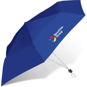 Rainbow Compact Umbrella – Blue
