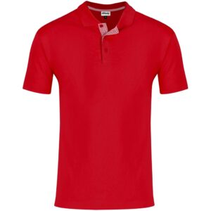 Mens New York Golf Shirt – Red