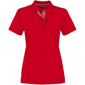 Ladies New York Golf Shirt – Red