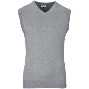 Mens Sleeveless Peru V-Neck Jersey – Grey
