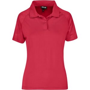 Ladies Santorini Golf Shirt – Red