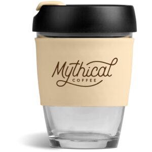 Kooshty Samba Glass Kup – 340ml – Cream