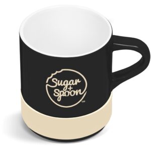 Kooshty Mixalot Black Mug – 320ml – Cream