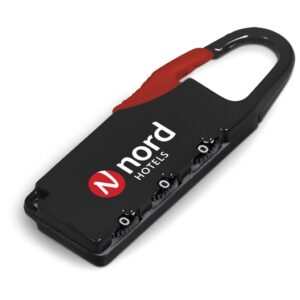 Delphic Travel Lock – Red