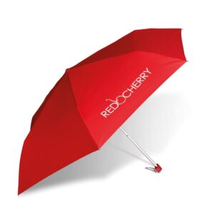 Rainbow Compact Umbrella – Red