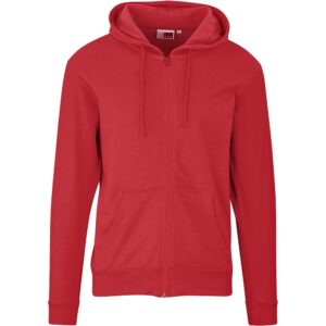 Mens Bravo Hooded Sweater – Red