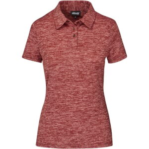 Ladies Echo Golf Shirt – Red