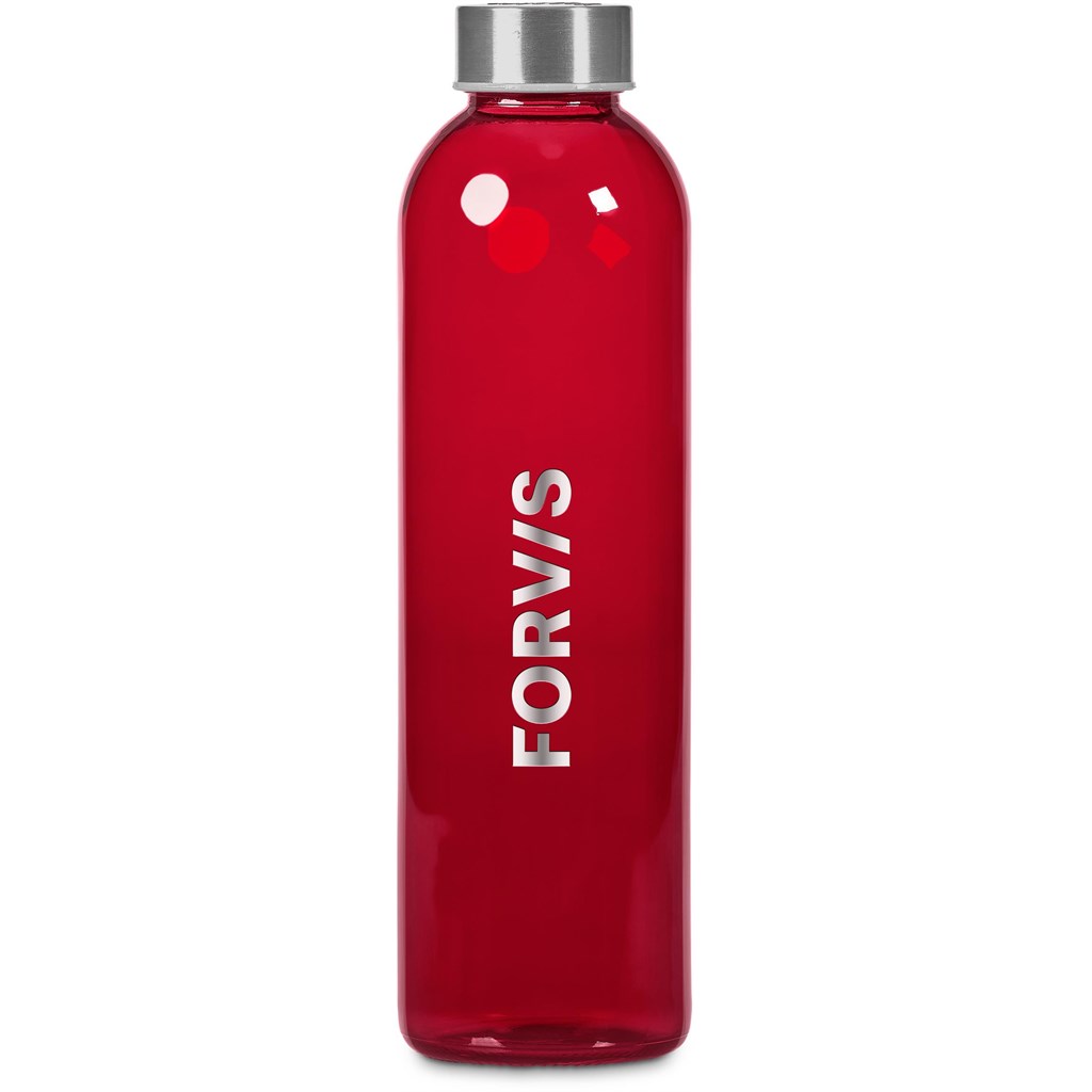 Kooshty Pura Plus Glass Water Bottle – 750ml - Red 8 Kooshty Pura Plus Glass Water Bottle – 750ml - Red - Image 8