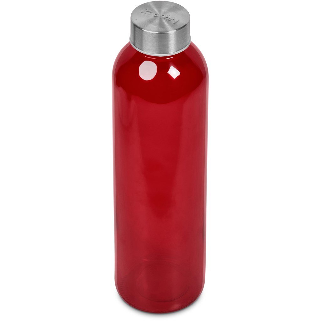 Kooshty Pura Plus Glass Water Bottle – 750ml - Red 4 Kooshty Pura Plus Glass Water Bottle – 750ml - Red - Image 4