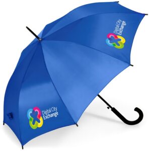Stratus Auto-Open Umbrella – Blue