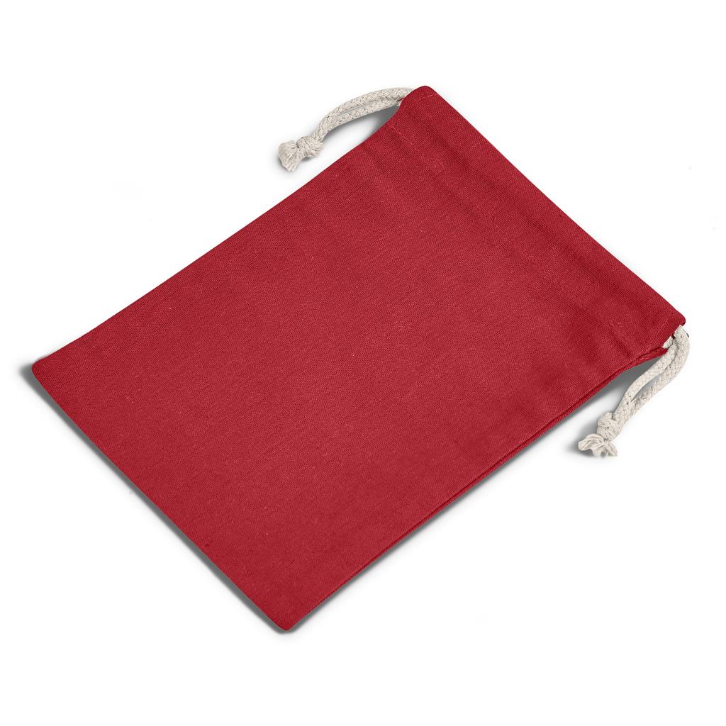 Altitude Allsorts Mini Cotton Drawstring Pouch - Red 4 BAG R NO LOGO X